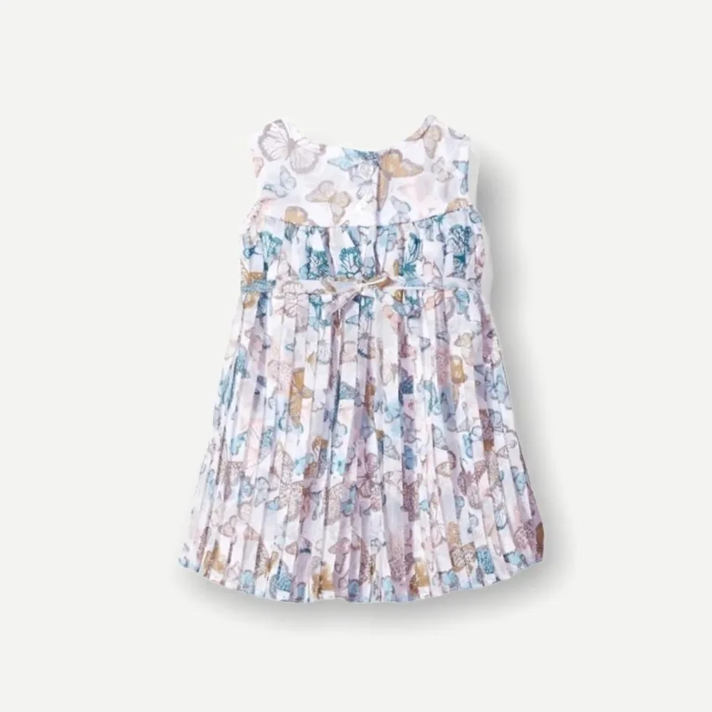 Youngland Baby Girls' Pleated Shift Dress